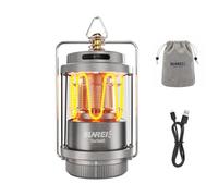 SUNREI Starfield5 300LM Rechargeable Camping Lantern, IPX5, 105H Runtime | Dimmable Warm Glow Lamp, USB-C Rechargeable, Storage Bag, Hanging Hook for Camping, Hiking, Backpacking & Glamping
