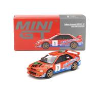 Sunrich MGT01140-L MINI GT 1/64 Subaru Impreza WRC97 DRM 1999 Championship #1 (Left Handle) Finished Product