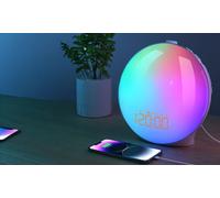 Sunrise Alarm Clock - Dual Alarm FM Radio Ambient Light USB Charging