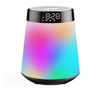 Sunrise Alarm Clock Sunlight Wake Up Light, White Noise Machine with 30 Soothing Sounds, 12 Dimmable Night Light, Digital Bedside Lamp Bluetooth Speaker Alarm Clock for Kids, Teenagers, Heavy Sleepers