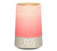 Sunrise Alarm Clock White Noise Machine with 30 Soothing Sounds & Timer & 8 Colour Night Light, Dimmable Bedside Sunlight Wake Up Lamp Clock, Digital Loud Alarm Clock for Heavy Sleepers, Kids Bedrooms