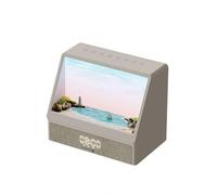 Sunrise Alarm Clock with Sunset Simulation, 24 Sleep Sounds & White Noise Machine, Multicolor LED Light Therapy Lamp, Digital Bedside Clock with Dimmer, Nordic Design Wake-Up Light for Bedroom