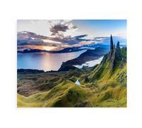 Sunrise at the most popular place on the Isle of Skye,Jigsaw Puzzle 1000 Pieces for Adults, Classic Puzzle Difficult Puzzle Challenging Game Gift Toys Kids Teens Family Puzzle(75x50cm）-44