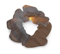 Sunrise Beach Hair Scrunchies for Women No Damage, Soft Elastic Hair Ties with Fashionable Printed Patterns, Satin Scrunchy Hairbands for Ponytail, Bun, Workout & Sleep