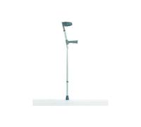 Sunrise Healthcare Double Adjustable Crutches with Plastic Handle (COOPERS) - Medium - Pair, Grery