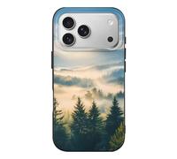 Sunrise Misty Forests Cute Phone Case Compatible for iPhone 17/Air/Pro/Pro Max Slim Fit Shockproof TPU Phone Cover