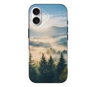 Sunrise Misty Forests Cute Phone Case Compatible for iPhone 17/Air/Pro/Pro Max Slim Fit Shockproof TPU Phone Cover
