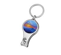 Sunrise Over A Mountain Nail Clippers Toenail Clipper Cutters Professional Nail Trimmer Nail Cuticle Cutter for Women Men