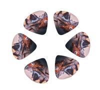 Sunrise Over Hamnoy Guitar Pick 12 picks Fashion Personalized Bass Pick Durable Electric Guitar Plectrums Instrument Accessories for Ukulele Electric Guitar Bass