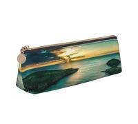 Sunrise Over Hanauma Bay Oahu Hawaii Print Pencil Case Zipper Pencil Pouch Box