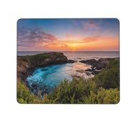 (Sunrise Over Hanauma Bay Oahu Hawaii) Printed Mousepad 7.9 x 9.5 in, Waterproof Non-Slip Mouse-Pad Rubber Base for Laptop Desktop Mat for Home Office Desk Decor