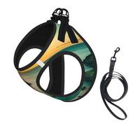 Sunrise Over Hanauma Bay Oahu Hawaii Printing Puppy Summer Vest Harness With Reflective,Dog Accessories For Small Medium Large Dogs And Cats