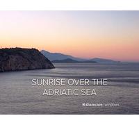 Sunrise over the Adriatic Sea