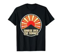 Sunrise Over The Summit Mountain Morning View Peak Landscape Value Graphic T-Shirt
