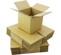 Sunrise Packaging 10 X Parcel Postal Mailing Boxes 35X25X12Cm Small Parcel Packing Shipping Cardboard Box Durable Single Wall Recyclable