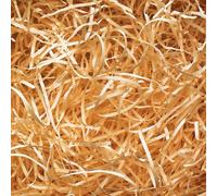 Sunrise Packaging 1Kg Cream Shredded Paper Hamper Packaging Gift Box Void Filler