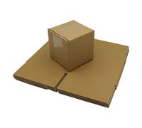 Sunrise Packaging 25 Xsmall Cube 6X6X6In Cardboard Boxes 152 X 152 X 152mm Postal Shipping And Storage