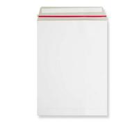 Sunrise Packaging 50X C4 A4 White Rigid All Board Envelopes 324X229mm Peel & Seal Mailers