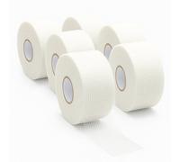 Sunrise Packaging 6 Rolls Plasterers Scrim Tape 50mm X 90M White Self Adhesive Fibre-Glass Mesh For Drywall & Ceiling Repair