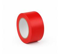 Sunrise Packaging Red Duct Tape 48mm X 45M Heavy Duty Waterproof Gaffer Tape Roll Strong Cloth Adhesive