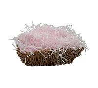 Sunrise Packaging Shredded Tissue Paper, Coloured Paper, Recyclable Shredded Paper, Multi-Purpose, DIY Craft Shredded Paper, Decorative Paper (Baby Pink)