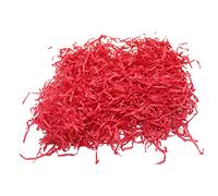 Sunrise Packaging Shredded Tissue Paper, Red, Recyclable, Multi-Purpose, DIY Craft, Decorative