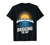 Sunrise Piano Bridging The Gap Design T-Shirt