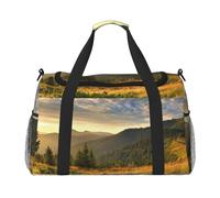 Sunrise Print Hand Travel Bag Ideal for Long-Distance Travel and Daily Use