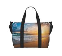 Sunrise Print Italy Flag Print Versatile Handbag for Travel,Hand-Held Crossbody Travel Bag for Your Every Need