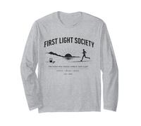 Sunrise Running Coffee Miles Music Morning Runner Long Sleeve T-Shirt