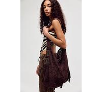 Sunrise To Sunset Crochet Tote at Free People in Brown Pattern - female