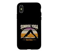 Sunrise Yoga Best Class Retro Morning Workout Case for iPhone X/XS