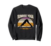 Sunrise Yoga Best Class Retro Morning Workout Sweatshirt