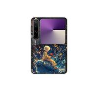 Sunrive Case compatible with Huawei Pura X Collectors Edition, Ultra Transparent PC Premium Bumper Protector Patterns Cover(Titanic Whale)