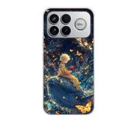 Sunrive Case compatible with Poco F8 Ultra, Ultra Slim Transparent Soft Premium TPU Silicone Back Rubber Bumper Protector Patterns Cover(Titanic Whale)