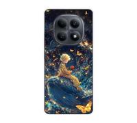 Sunrive Case compatible with Redmi Note 15 5G, Ultra Slim Transparent Soft Premium TPU Silicone Back Rubber Bumper Protector Patterns Cover(Titanic Whale)