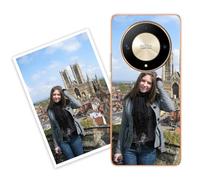 Sunrive Personalised Custom Case compatible with Honor Magic 6 Lite 5G, Soft TPU Clear Shock Absorbing Customised Cover with your own photo, image, Picture, or text Make Your Own Case