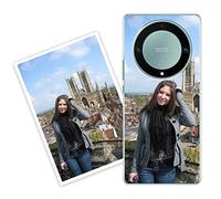 Sunrive Personalised Custom Case compatible with Honor Magic5 Lite, Soft TPU Clear Shock Absorbing Customised Cover with your own photo, image, Picture, or text Make Your Own Case