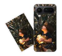 Sunrive Personalised Custom Case compatible with Honor Magic8 Pro Air, Soft TPU Clear Shock Absorbing Customised Cover with your own photo, image, Picture, or text Make Your Own Case