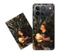 Sunrive Personalised Custom Case compatible with Honor Win, Soft TPU Clear Shock Absorbing Customised Cover with your own photo, image, Picture, or text Make Your Own Case
