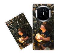Sunrive Personalised Custom Case compatible with Huawei Mate X7 COLLECTOR'S EDITION,PC Clear Shock Absorbing Customised Cover with your own photo, image, Picture, or text Make Your Own Case