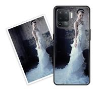 Sunrive Personalised Custom Case compatible with Oppo A60 5G/A20/A5i 4G/A40, Customised with your own photo, image, Picture, or text Make Your Own Case, (PC Bumper + Acrylic Back) black