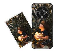 Sunrive Personalised Custom Case compatible with Ulefone Armor X31/X31 Pro, Soft TPU Clear Shock Absorbing Customised Cover with your own photo, image, Picture, or text Make Your Own Case