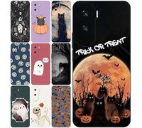 Sunrive Personalised Custom Halloween Case compatible with Honor X6 X7 X8 9 9X 10 20 50 60 70 80 90 200 300 400 Pro Ultra Smart Power Magic 4 5 6 7 Pro Plus Lite,it Customised Cover with Name & Text