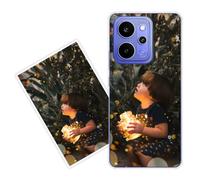 Sunrive Personalisierte Hülle kompatibel mit Realme Narzo Power 5G Silikon,Transparent Handyhülle Benutzerdefiniert Weicher Etui mit Eigenem Foto Bild Text Individuelle