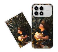 Sunrive Personalisierte Hülle kompatibel mit Redmi K90 Silikon,Transparent Handyhülle Benutzerdefiniert Weicher Etui mit Eigenem Foto Bild Text Individuelle