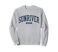 Sunriver Oregon OR College University Style Blue Sweatshirt