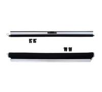 Sunroof Curtain Front And Rear Car Panoramic Sunroof Sunshade Curtain Cover Assembly For Q7 2007 2008 2009 2010 2011 2012 2013 2014 2015(Black Front Rear)