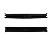 Sunroof Roller For Renault For Koleos 2009 2010 2011 2012 2013 2014 2015 Panoramic Sunroof Sunshade Cover Curtain Set(Black Front Rear)