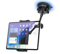 Sunroof Tablet Holder Mount for Car/Truck [Latest Anti-Shake] Dashboard Windshield Window Tablet Stand for Truck/Car/Pickup, Heavy Duty Sunroof ipad Mount for 4-12.9" iPad Pro Air, Z Fold, iPhone